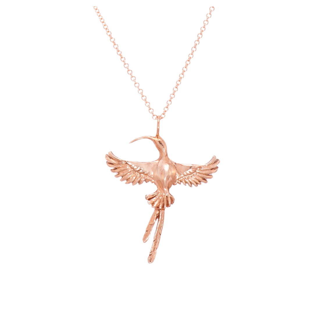 Sunbird in Flight Gold Pendant Verus Fine Jewellery