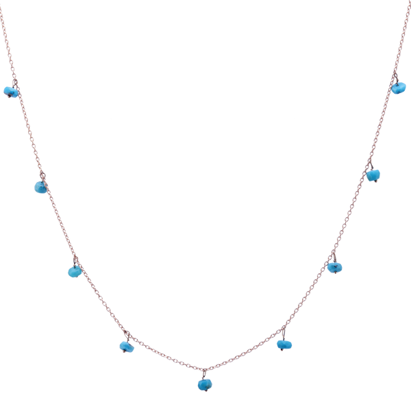 Galaxy Necklace with Turquoise
