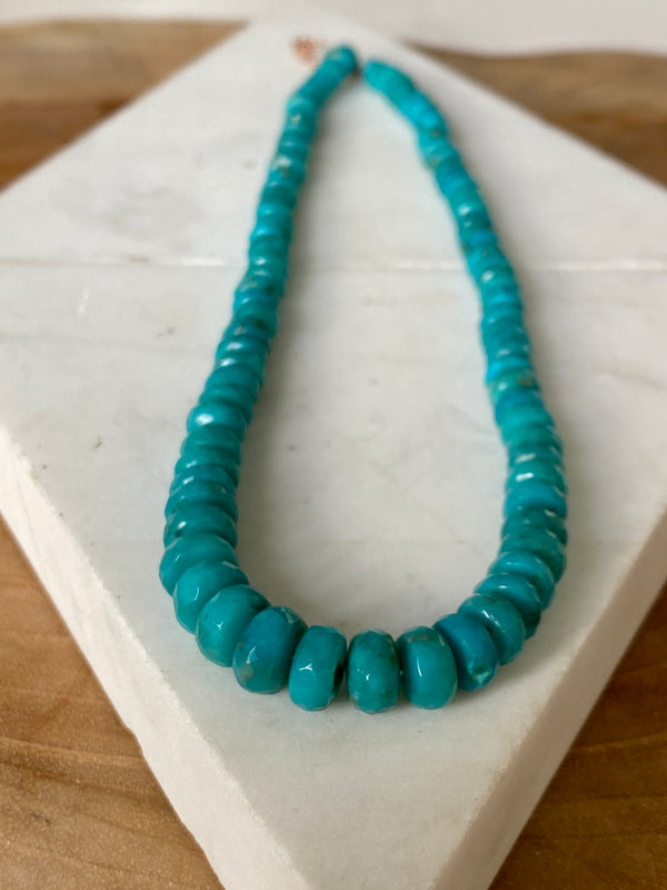 Nzuri Necklace in Arizona Turquoise Beads