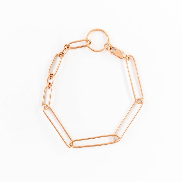Lina Link Gold Bracelet