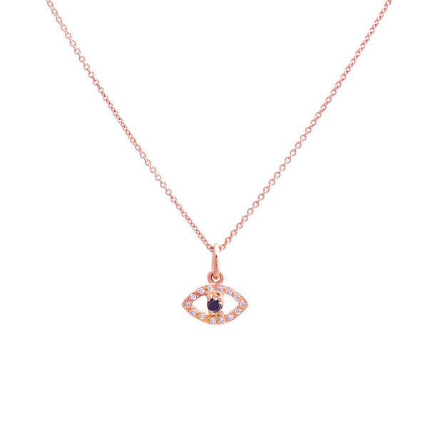 Evil Eye Diamond Pendant