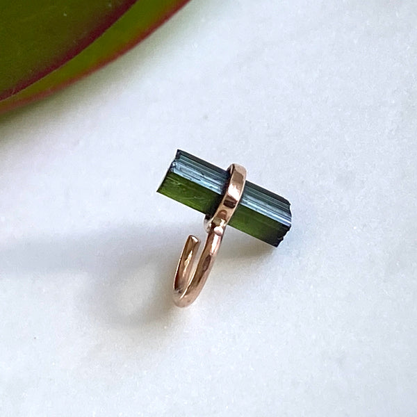 Loop Wrap Earring in Tourmaline