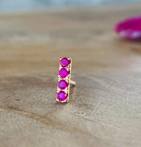 Gold Stud - Ruby Stix