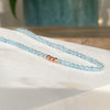 Mikayla Necklace in Aquamarine
